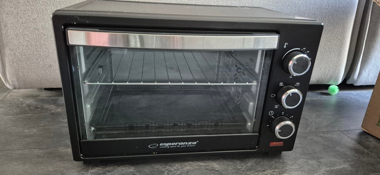 Z.g.a.n. Esperanza mini oven, Witgoed en Apparatuur, Ovens, Ophalen, Zo goed als nieuw, Minder dan 45 cm