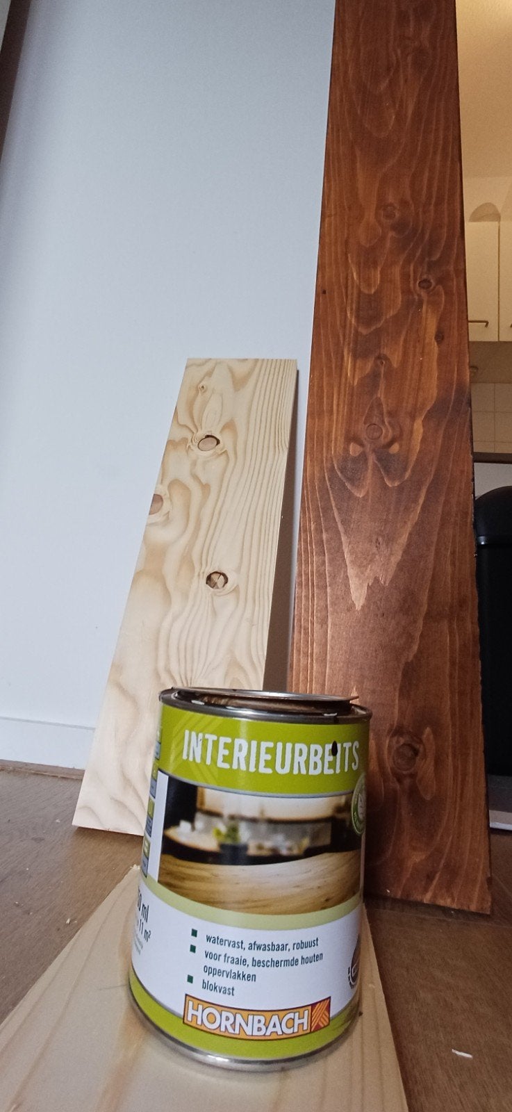 Hornbach Interieurbeits Palissander - ¾ vol, Ophalen, Gebruikt, Bruin, Beits