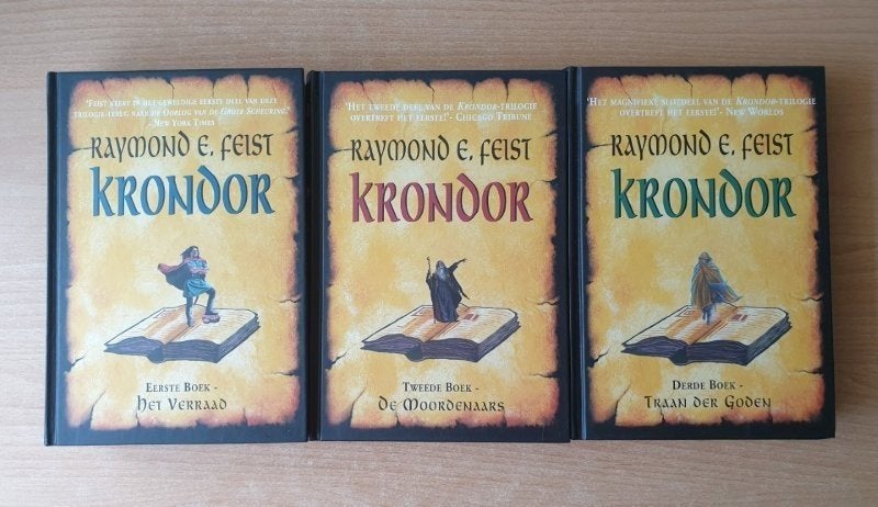 Raymond E. Feist - Krondor trilogie (HC), Verzenden, Gelezen, Raymond E. Feist