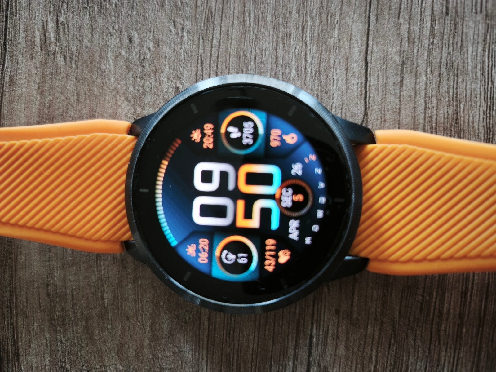 Garmin Venu 2 GPS Smartwatch - Zo goed als nieuw, Sieraden, Tassen en Uiterlijk, Sporthorloges, Conditie, Garmin, Oranje, Ophalen of Verzenden