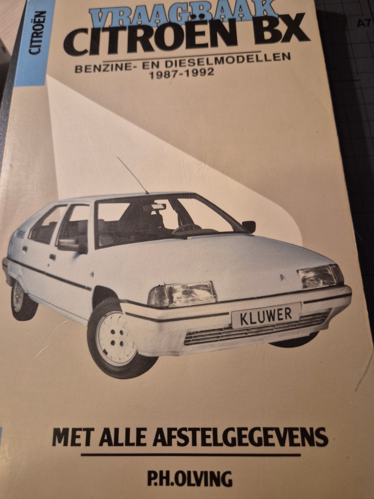 vraagbaak Citroën BX laatste type 1987 1992 óókBreak station, Ophalen of Verzenden