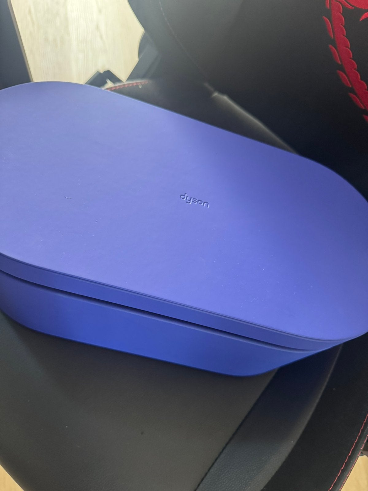 Dyson airwrap vinca blauw/rose goede staat, Ophalen, Zo goed als nieuw, Haarverzorging