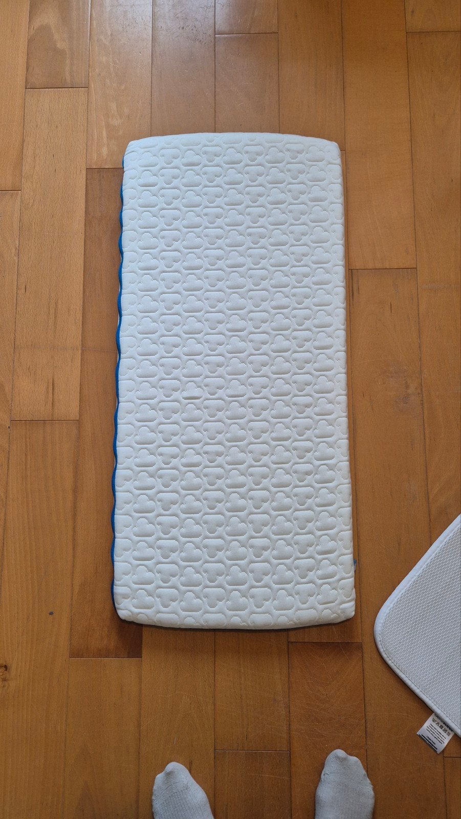 Aerosleep Evolution matrasje 90x40 cm met topper, Ophalen of Verzenden, Zo goed als nieuw, Matras