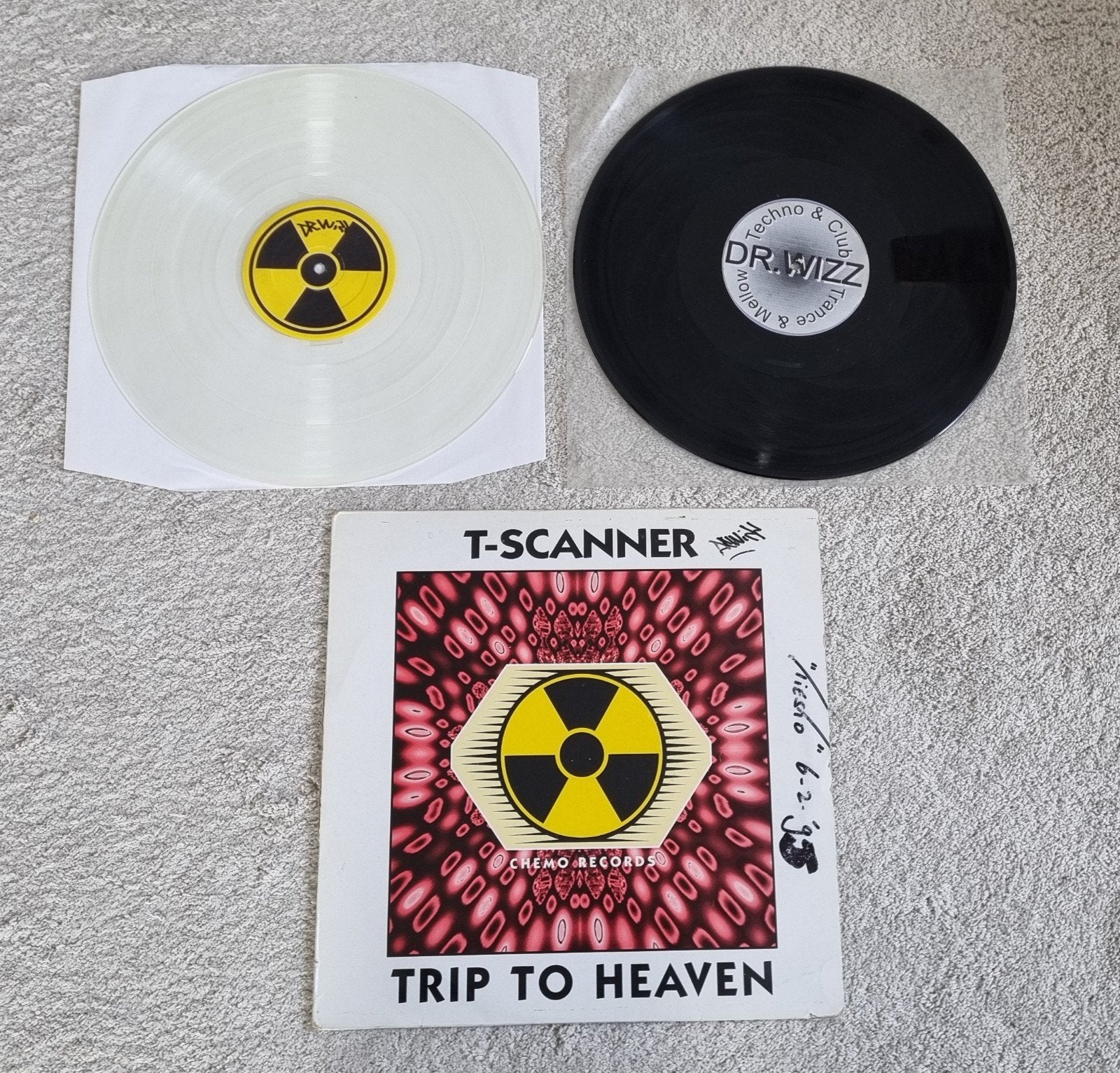UNIEK: Vinyl – Gesigneerd door TIËSTO & DR. WIZZ, Gebruikt, Dance, Ophalen of Verzenden, Gesigneerd