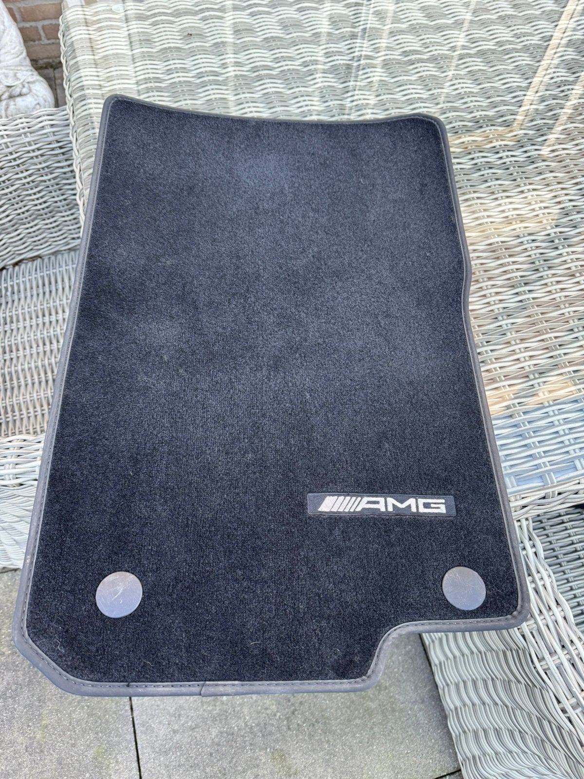 W166 ML AMG matten set met koffer bak mat, Ophalen, Gebruikt, Mercedes-Benz