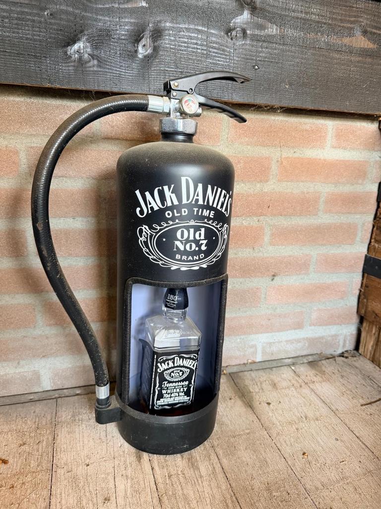 Jack Daniel's Brand Blusapparaat Fles Houder, Ophalen of Verzenden, Metaal, Industrieel, Gebruikt