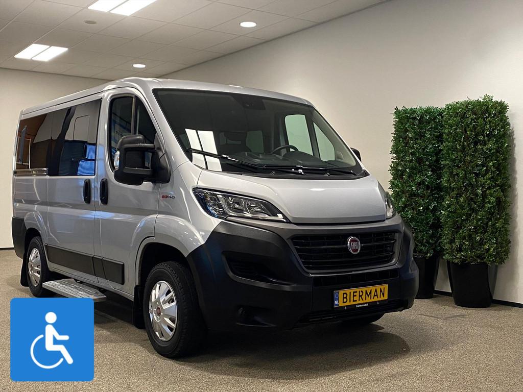Fiat Ducato L1H1 Rolstoelbus Rolstoel voorin, Auto's, Bestelauto's, 12 maanden, Stof, Zwart, 4 cilinders