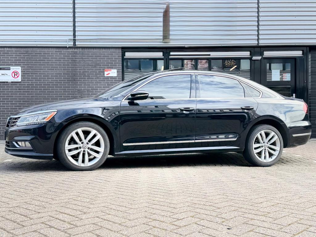 Volkswagen Passat 2.0 TSI Highline 4-deurs automaat,Schuifka, 1998 cc, Gebruikt, Zwart, 4 cilinders