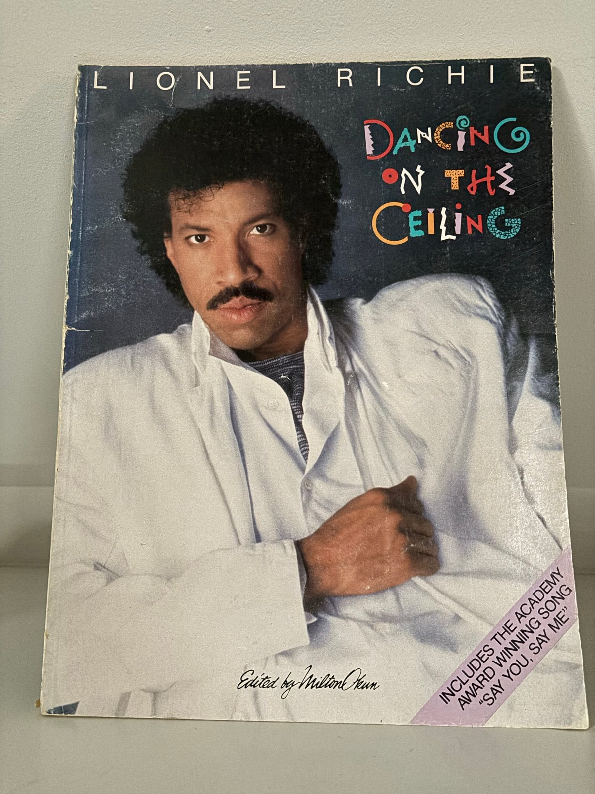Lionel Richie - Dancing on the Ceiling bladmuziek, Gebruikt, Ophalen of Verzenden, Artiest of Componist, Piano
