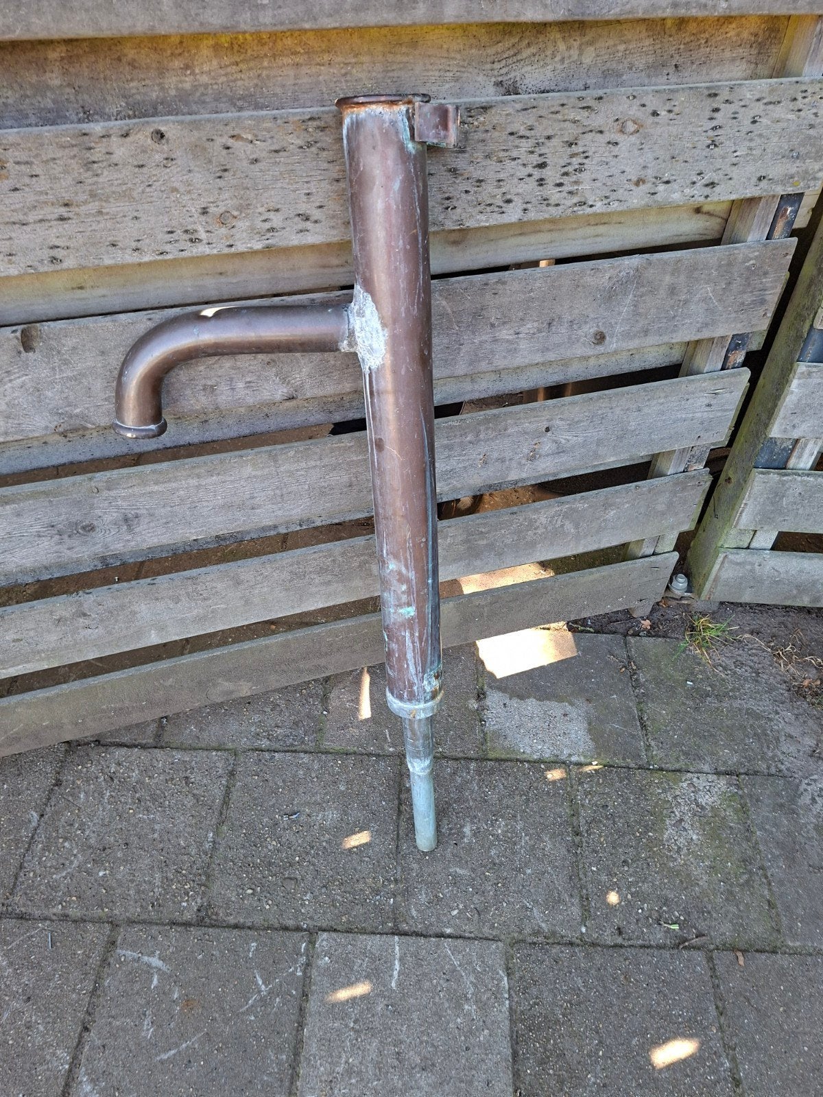koperen pomp 100cm, Ophalen, Nieuw