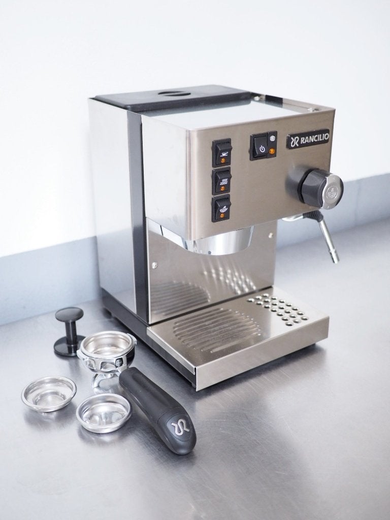 Rancilio Silvia V5E espressomachine rancillio Sylvia V5, Rancilio Group S.p.A., Info@ranciliogroup.com, 4 tot 10 kopjes, Gemalen koffie