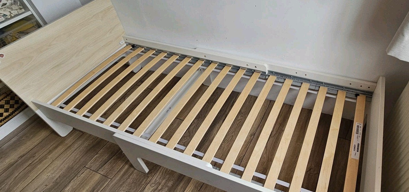 ikea slakt meegroeibed, Gebruikt, 70 tot 85 cm, 180 cm of meer, Ophalen