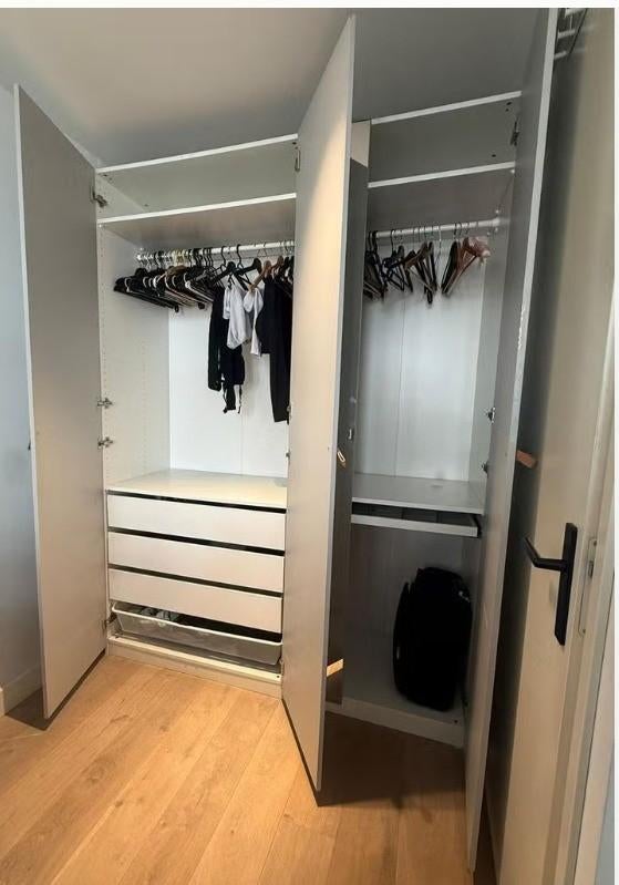 IKEA PAX kledingkast 175x58x236cm, Bezorg-/montageoptie, Met deur(en), IKEA PAX, Gebruikt, 200 cm of meer