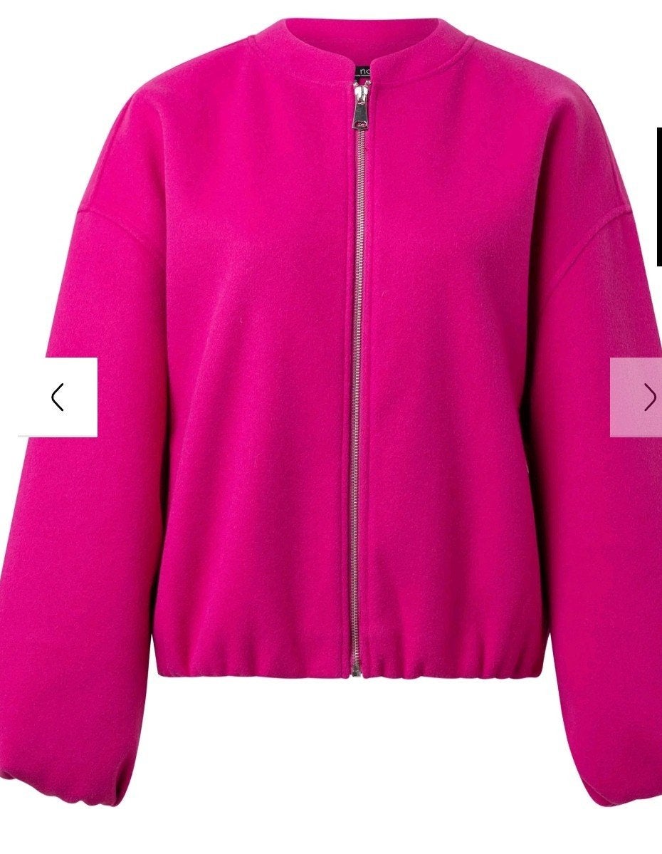 Mooie fel roze, pink bomberjas, maat: 44/46, NIEUW!, Kleding | Dames, Jasjes, Kostuums en Pakken, Maat 46/48 (XL) of groter, Nieuw