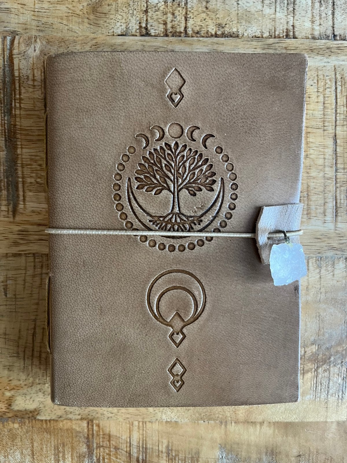 Journal nepleer - bergkristal, Ophalen of Verzenden, Nieuw, A5