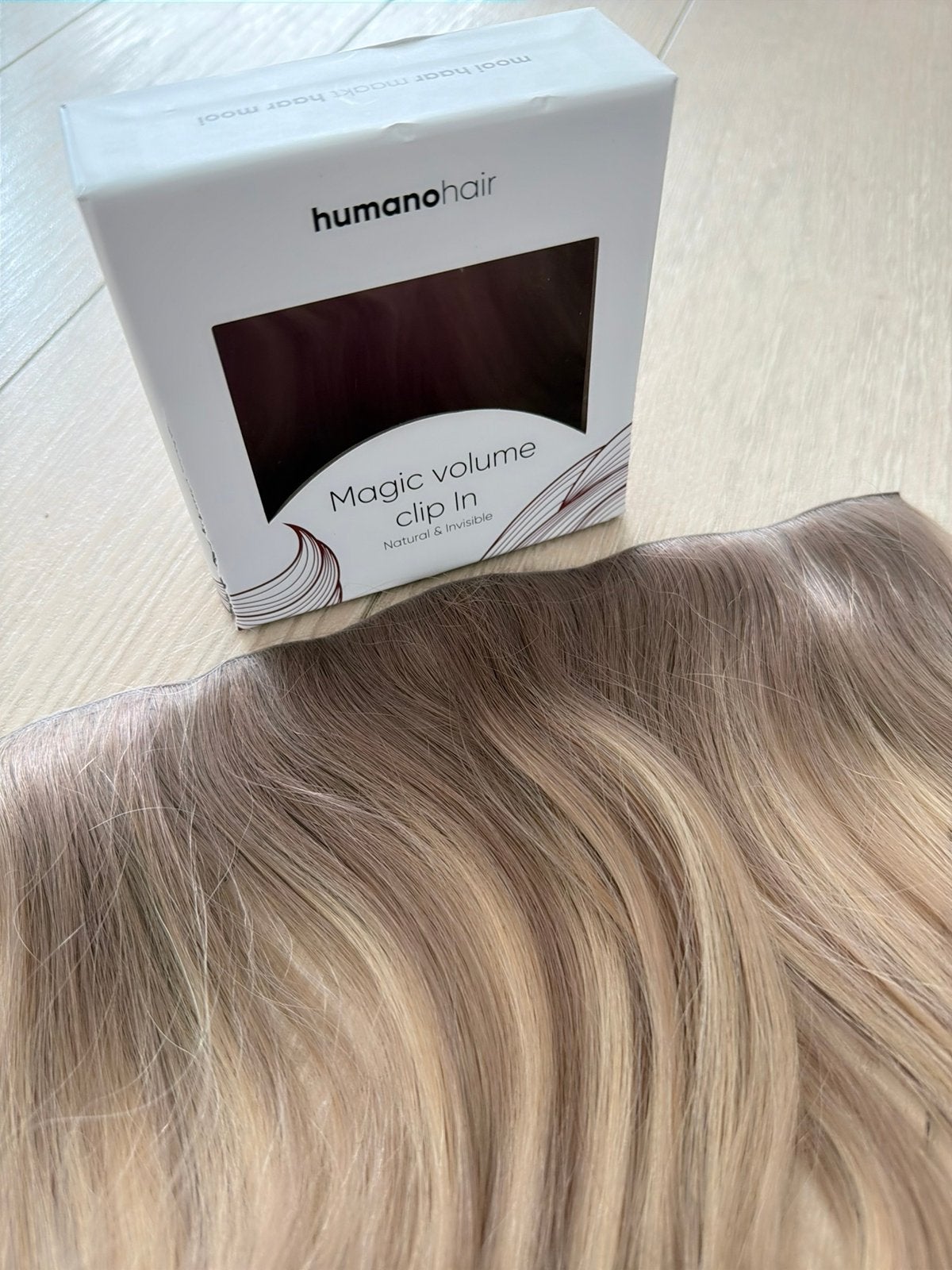 Humano hair clip in nieuw Extend your hair, Sieraden, Tassen en Uiterlijk, Uiterlijk | Haarverzorging, Verzenden, Zo goed als nieuw