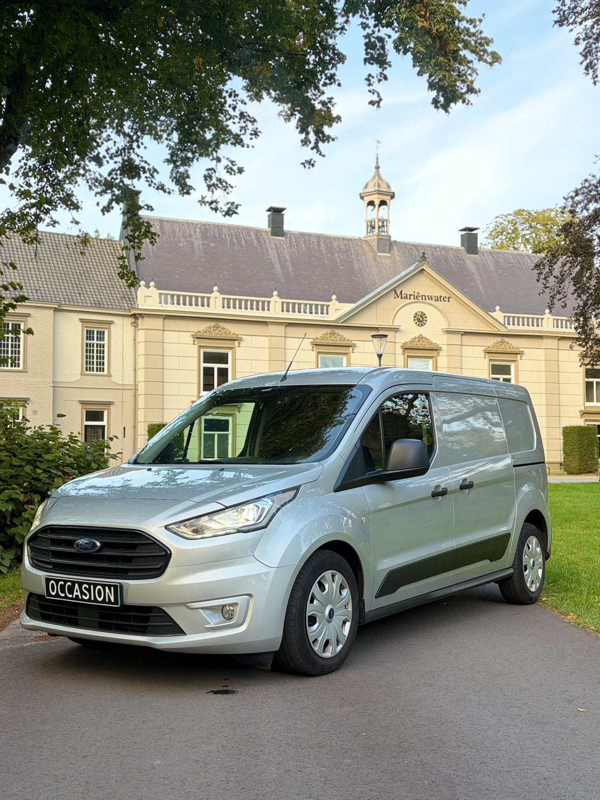Ford transit Connect 1.0 EcoBoost l2  cruisc icl/btw/bpm, Auto's, Handgeschakeld, Particulier, Ford, Zilver of Grijs