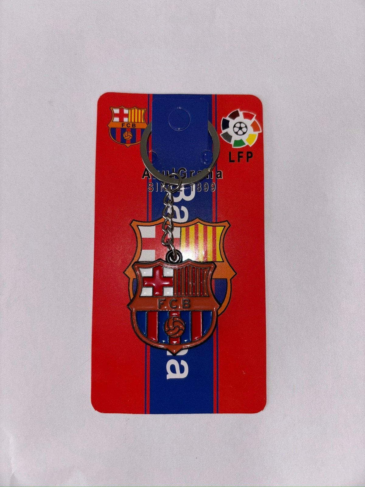 FC Barcelona voetbal logo sticker, Ophalen of Verzenden, Nieuw, Buitenlandse clubs, Beeldje of Poppetje