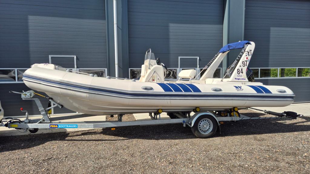 Tiger Marine 650 Topline 2015 150 pk Suzuki, Watersport en Boten, Inclusief motor, Zo goed als nieuw, Tiger Marine, 150 pk
