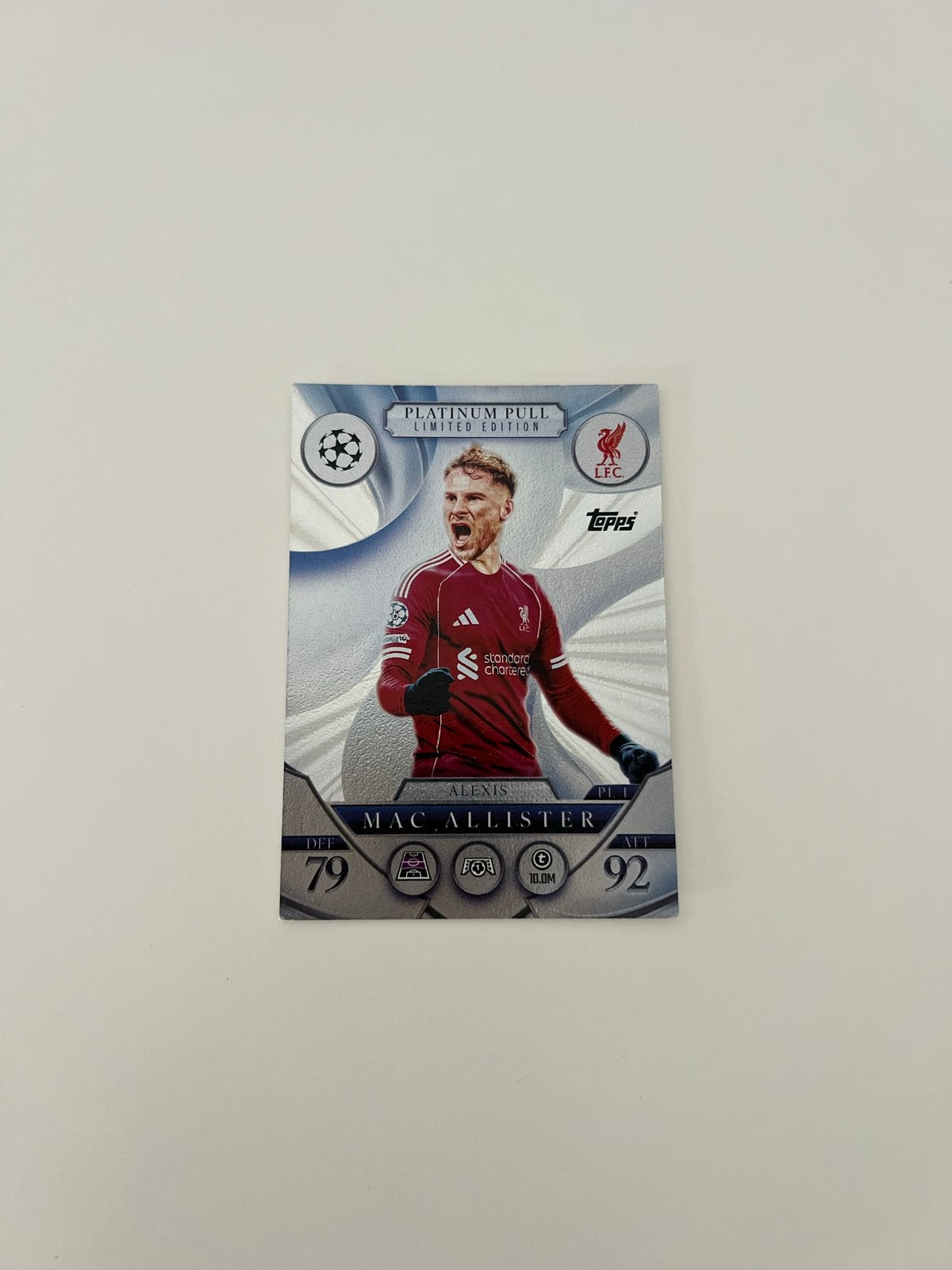 Topps Match Attax Voetbal Kaarten, Verzenden, Zo goed als nieuw, Buitenlandse clubs, Spelerskaart