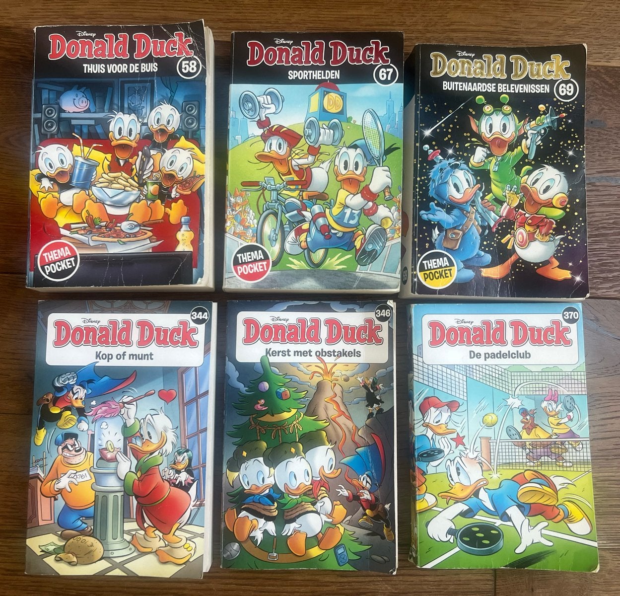 Donald Duck Pocket Boekjes - Diverse Nummers, Boeken, Meerdere stripboeken, Ophalen, Gelezen