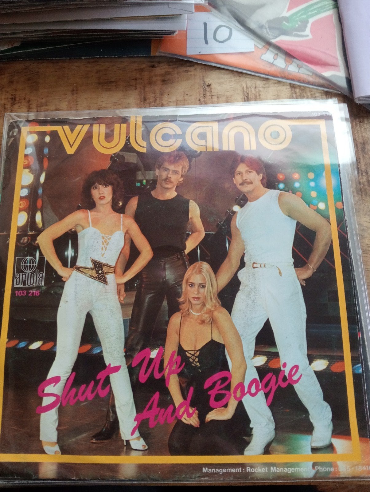 Vulcano - shut up and boogie, Ophalen of Verzenden, Zo goed als nieuw, Pop