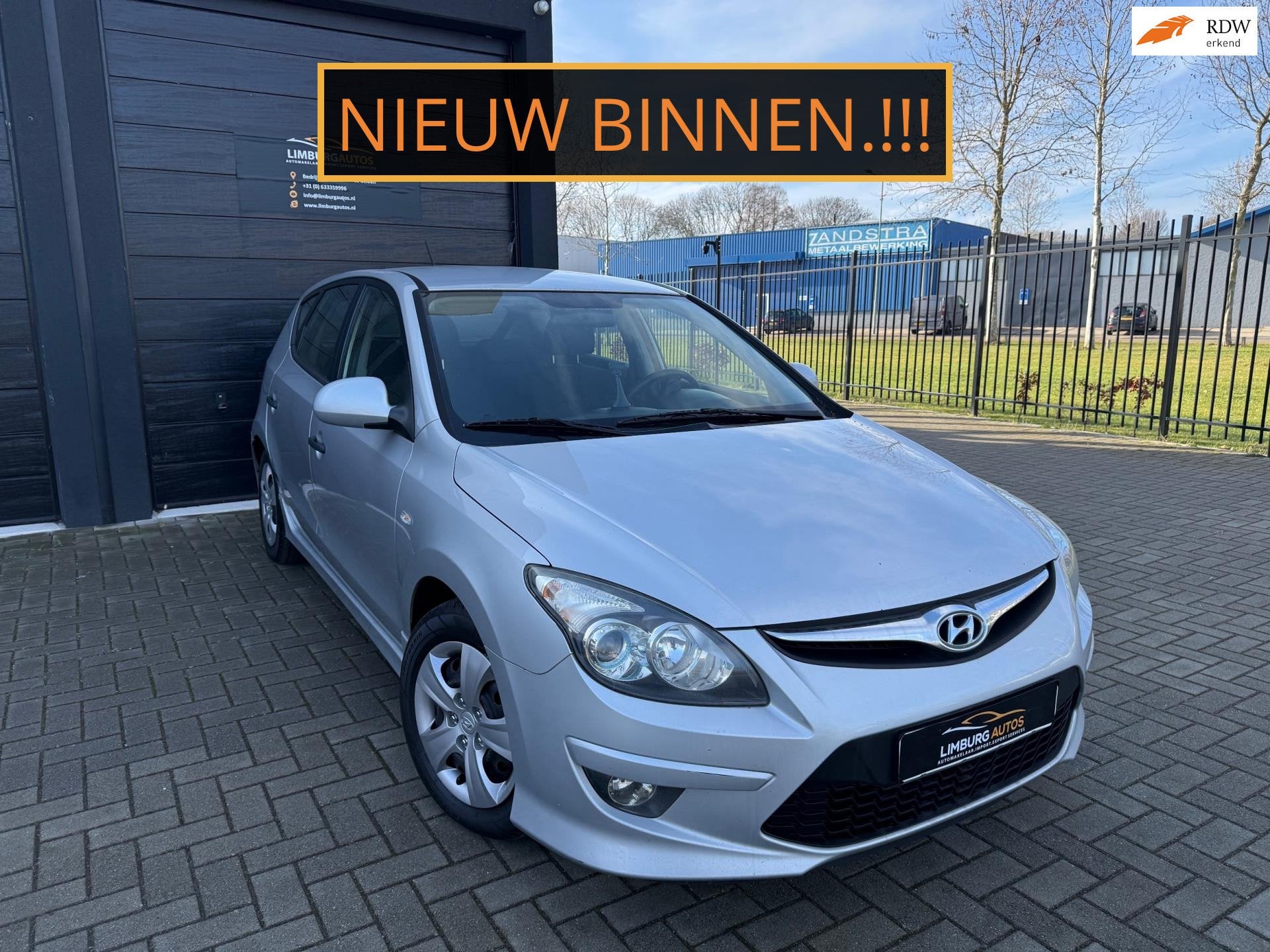 Hyundai I30 1.6 CRDi Edition Plus Airco Elek Ramen 6bak, Auto's, Voorwielaandrijving, Stof, Gebruikt, Zwart