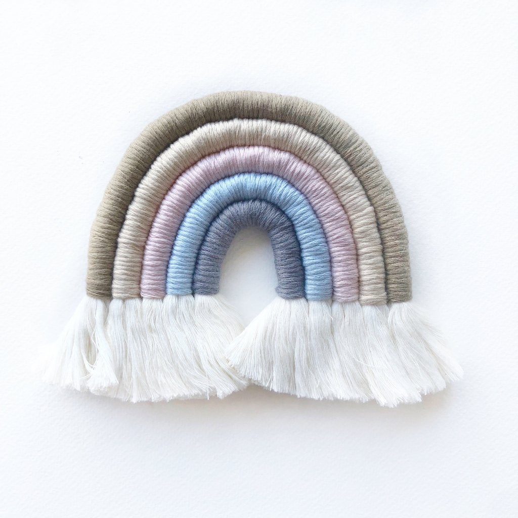 Wanddecoratie Regenboog Taupe Roze Peach Apricot, Nieuw, Ophalen of Verzenden, Kidsdecoshop, Info@kidsdecoshop.nl
