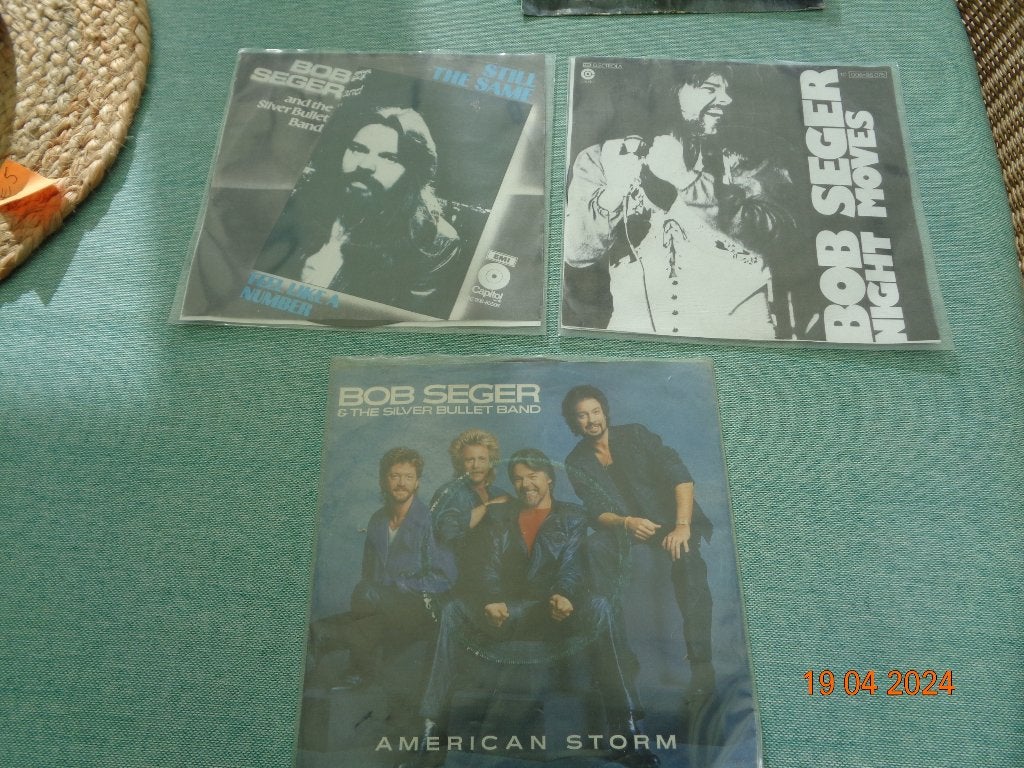 Bob Seger & The Silver Bullet Band - Vinyl Singles, Cd's en Dvd's, Vinyl | Rock, 7 inch, Ophalen of Verzenden, Classic Rock, Overige typen