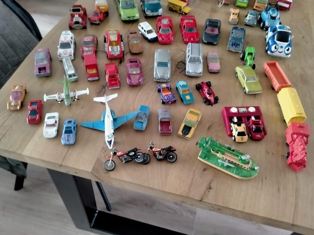 Oude speelgoed auto's, Ophalen of Verzenden, Gebruikt