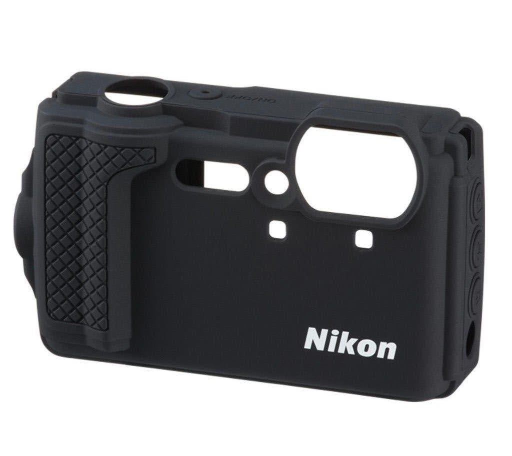 GEZOCHT   rubberen beschermhoes voor Nikon Coolpix W300, Ophalen of Verzenden, Zo goed als nieuw, Compactcamera, Nikon