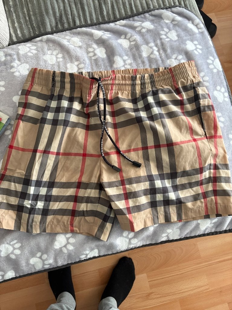 Burberry Zwembroek, Kleding | Heren, Verzenden, Beige, Gedragen, Burberry