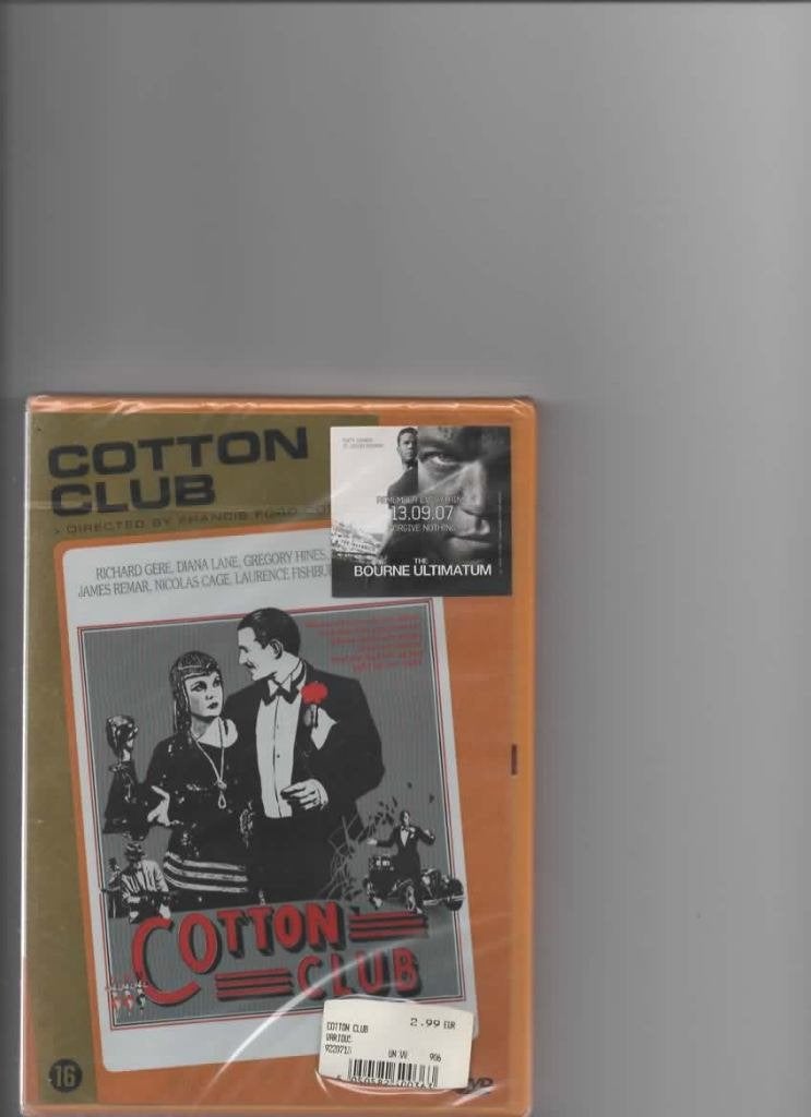 The Cotton Club (1984), Vanaf 16 jaar, Ophalen of Verzenden, Nieuw in verpakking, Maffia en Misdaad