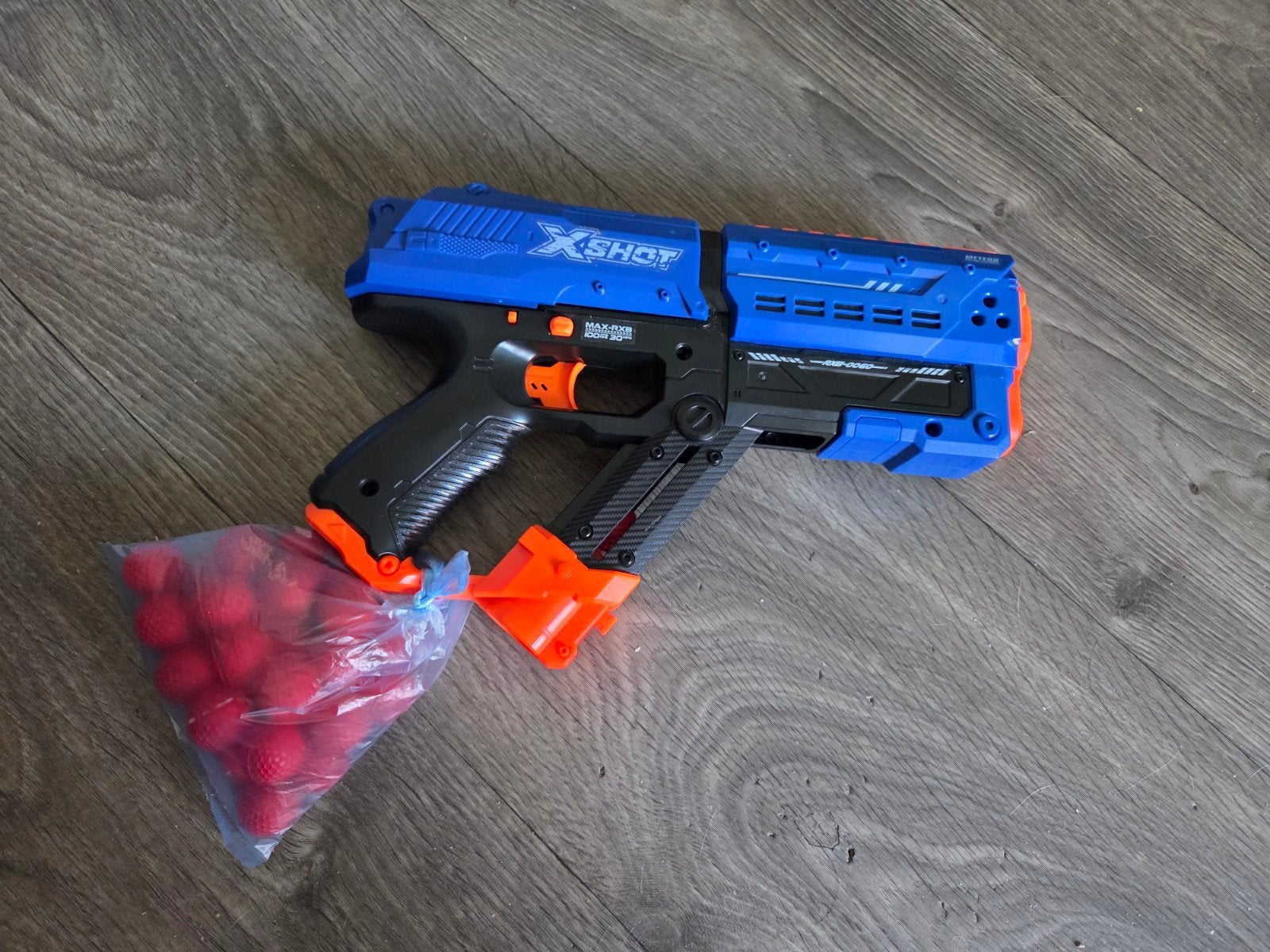 ballen  2 stuks x shot Chaos Meteor RXB 0060 Rival Blaster N, Ophalen, Zo goed als nieuw