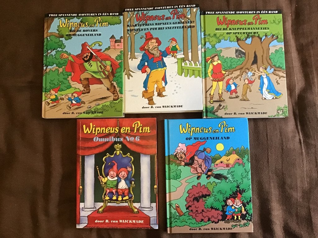 5 omnibussen Wipneus en Pim door B.van Wijckmade, Ophalen of Verzenden, Zo goed als nieuw, Fictie algemeen