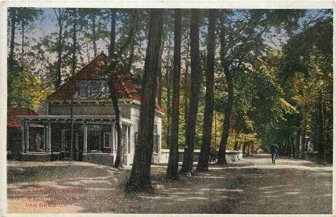 301-418-009 Bussum Het Melkhuisje in het Bosch van Bredius, Verzamelen, Verzenden, Voor 1920, Noord-Holland