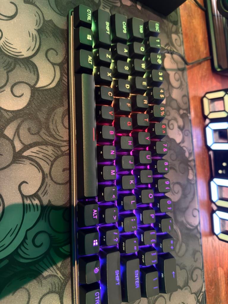 Steelseries Apex 9 Mini Gaming Toetsenbord, Gaming toetsenbord, Ophalen of Verzenden, Zo goed als nieuw, Qwerty