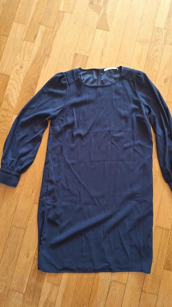 Blauwe jurk steps maat 38 NIEUW, Maat 38/40 (M), Blauw, Nieuw, Ophalen of Verzenden