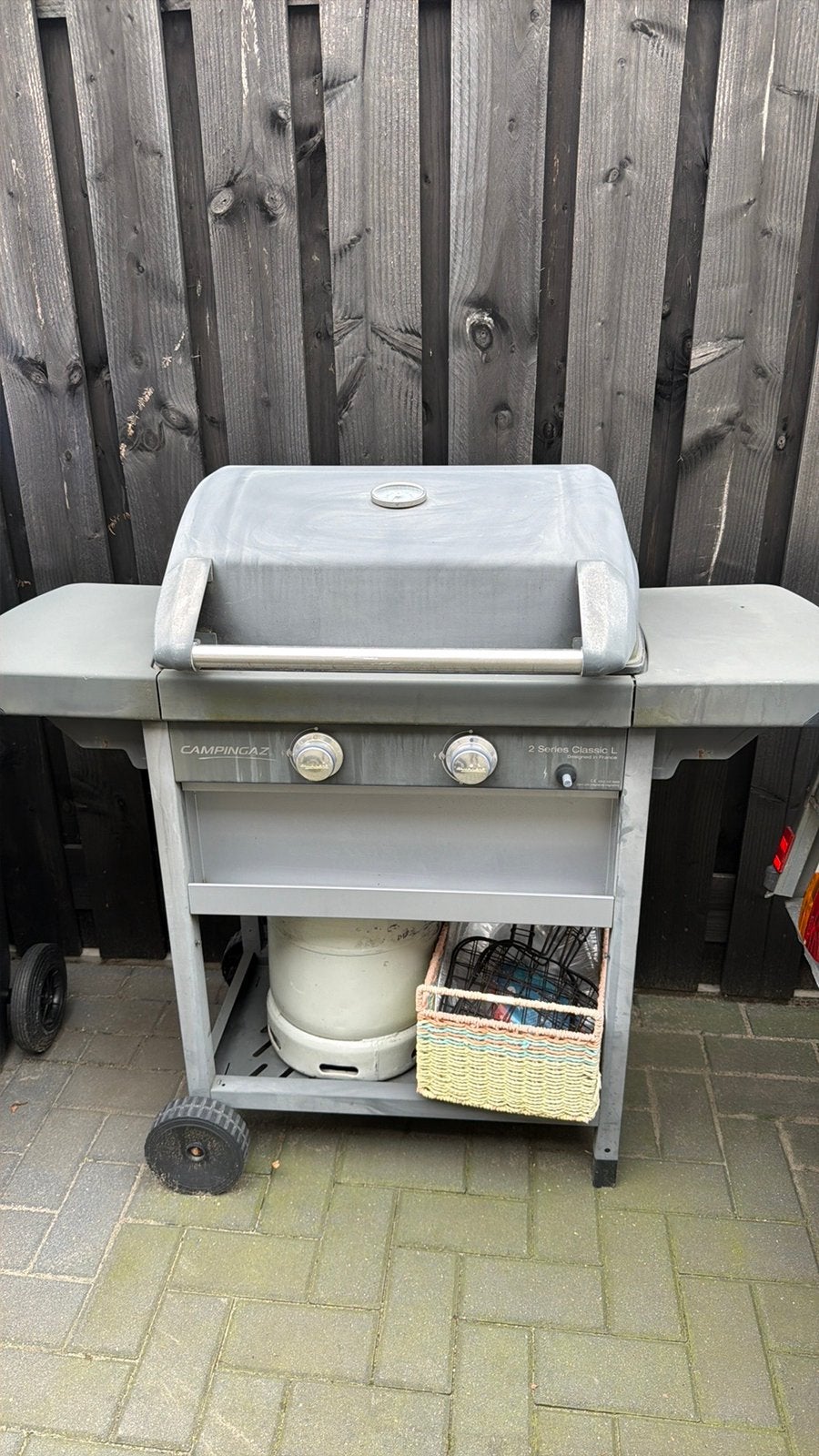 Barbecue op gas, Ophalen, Gebruikt, Gas, Vrijstaand
