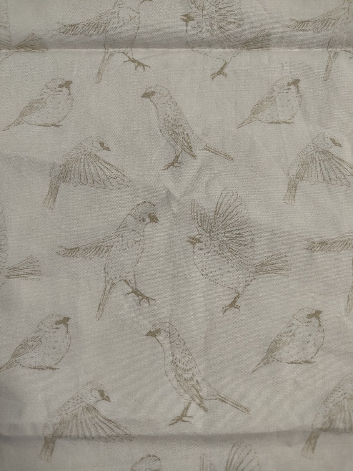 Stenzo 100% katoen birds, Hobby en Vrije tijd, Stoffen en Lappen, 120 cm of meer, Nieuw, Ophalen of Verzenden, Katoen