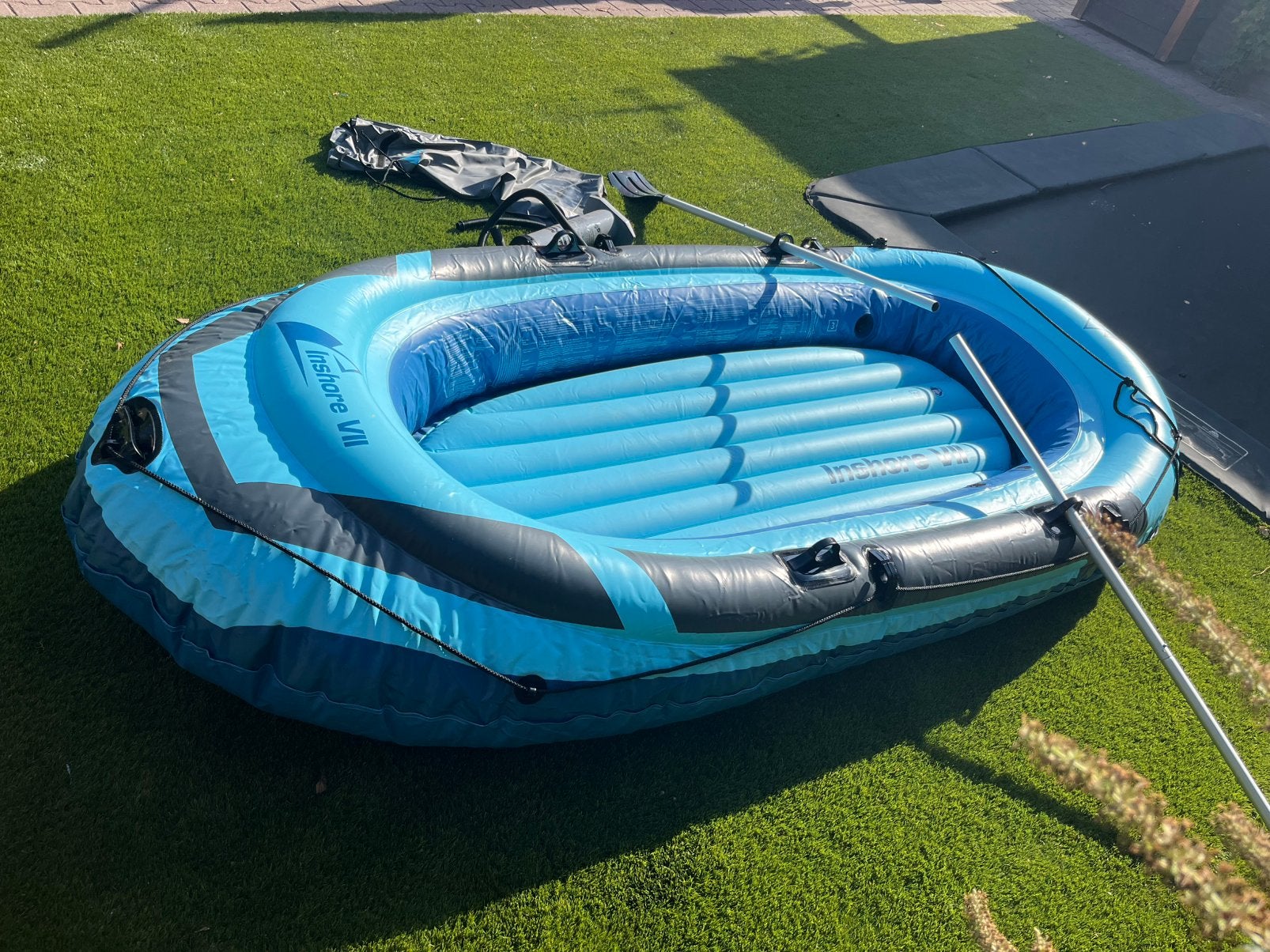 Opblaasboot zo goed als nieuw, Watersport en Boten, Ophalen, Zo goed als nieuw, Twee personen, Overige typen