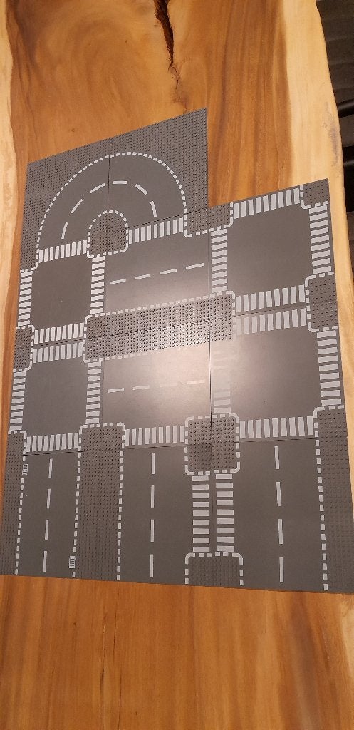 Grondplaten lego / straten / wegen / stratenplan, Lego, Ophalen of Verzenden, Meerdere sets, Grondplaat