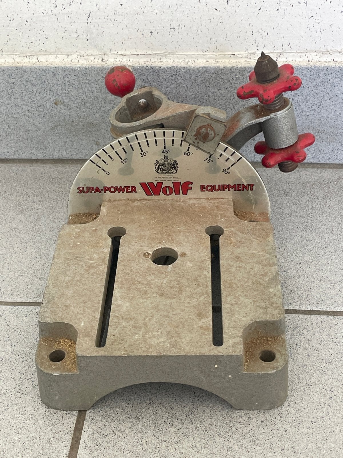 Wolf Supa-Power SP101 Boorstandaard - Vintage (1958-1965), Ophalen of Verzenden, Gebruikt, Kolomboormachine