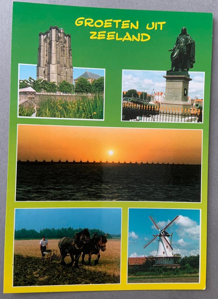 Groeten uit Zeeland, Ophalen of Verzenden, Ongelopen, Zeeland