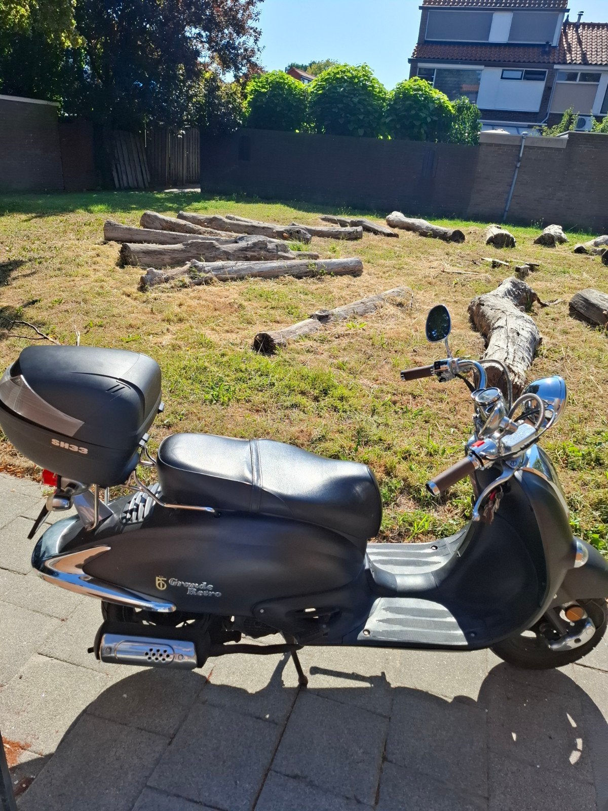 BTC scooter, Fietsen en Brommers, Scooters | Overige merken, Ophalen, Gebruikt, BTC, Maximaal 45 km/u