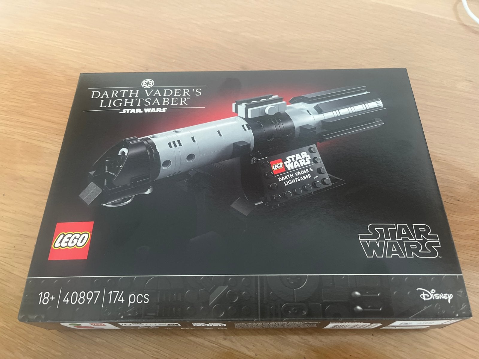 LEGO Star Wars Darth Vader's Lichtzwaard 40897 Nieuw, Star Wars, Lego, Nieuw, Ophalen of Verzenden