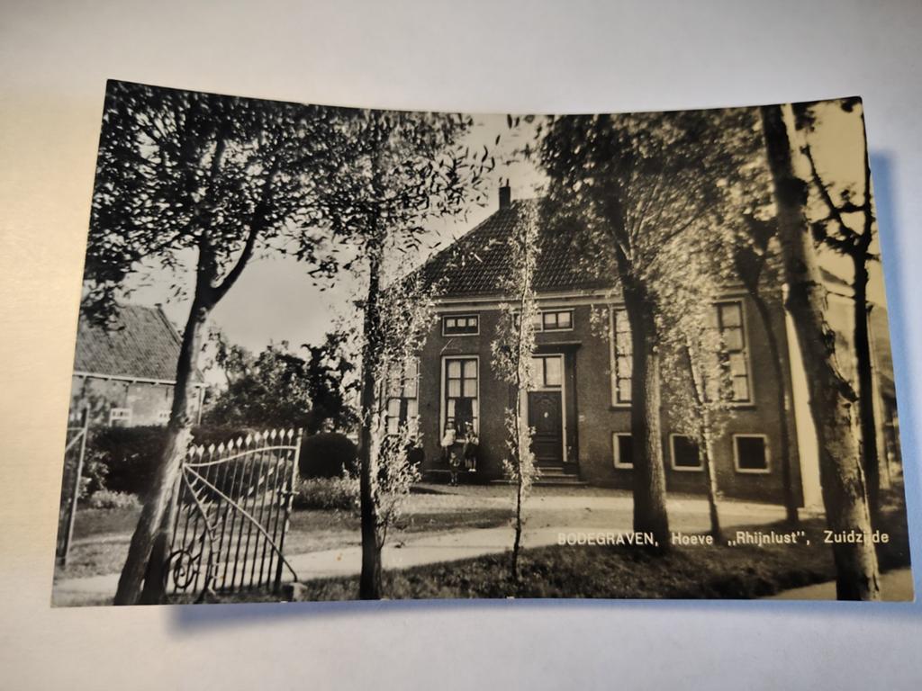 Bodegraven Hoeve "Rhijnlust", Zuidzijde, Ophalen of Verzenden