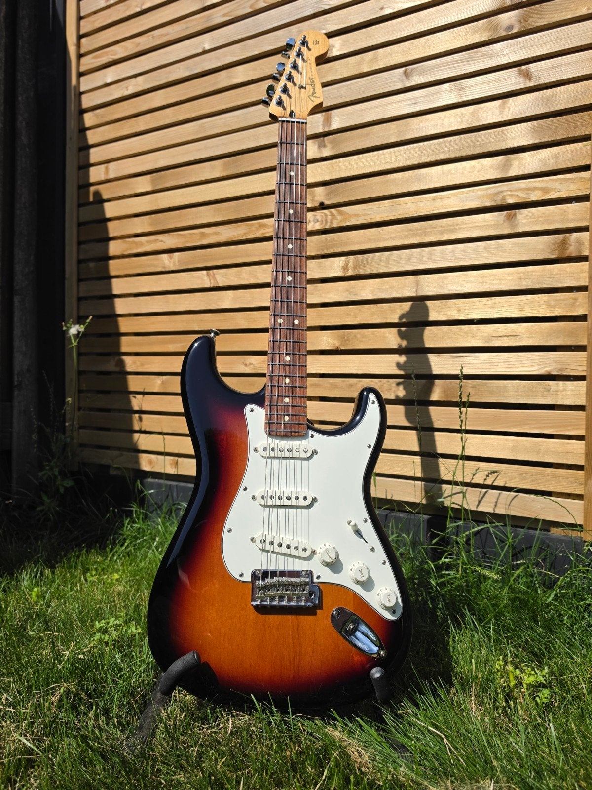 Fender Stratocaster MIM 75th anniversary, Muziek en Instrumenten, Ophalen, Zo goed als nieuw, Solid body, Fender