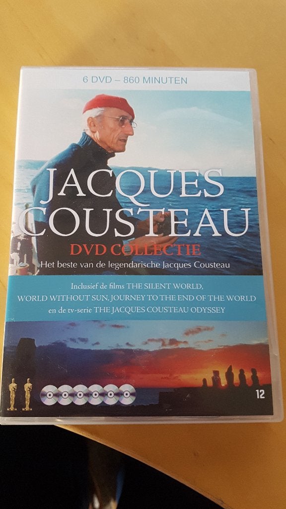 Dvd Box Jaqcues Cousteau ONDERWATER EXPLOER, Alle leeftijden, Ophalen of Verzenden, Zo goed als nieuw, Natuur
