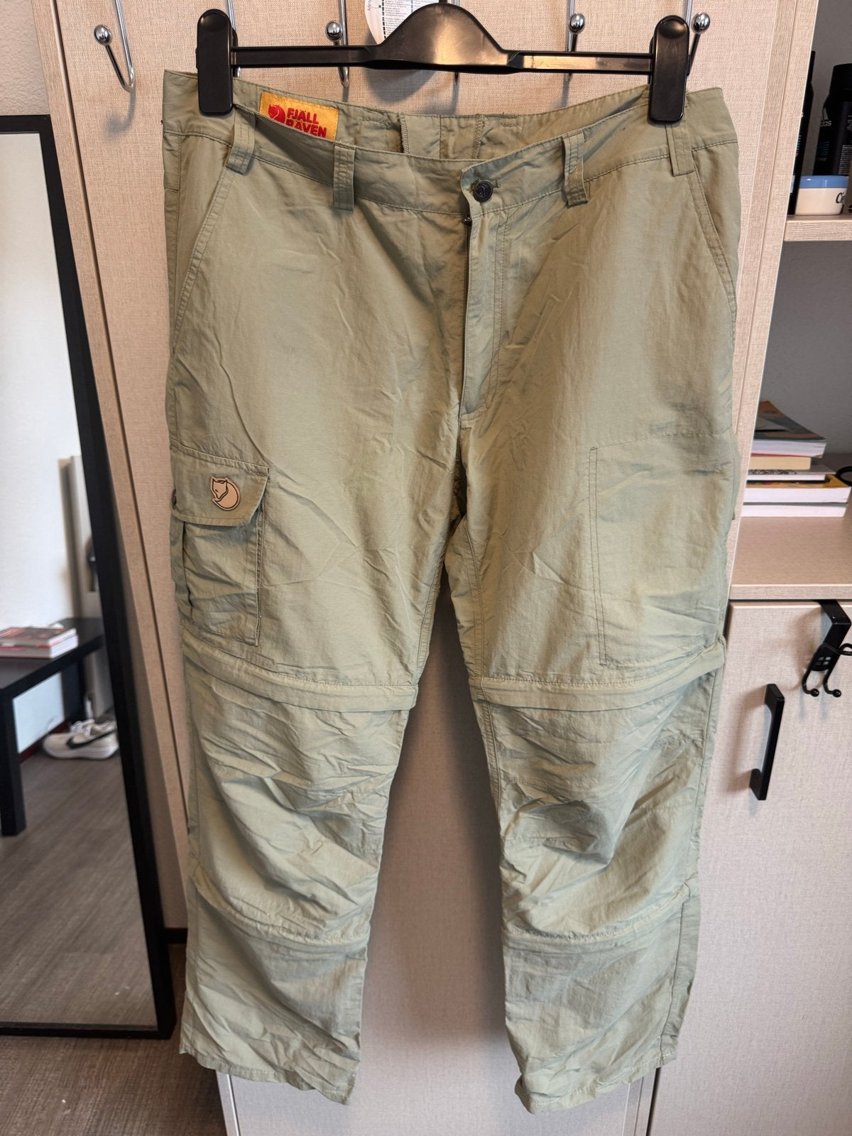 Fjällräven outdoor afritsbroek, Fjallraven, Maat 48/50 (M), Ophalen of Verzenden, Zo goed als nieuw